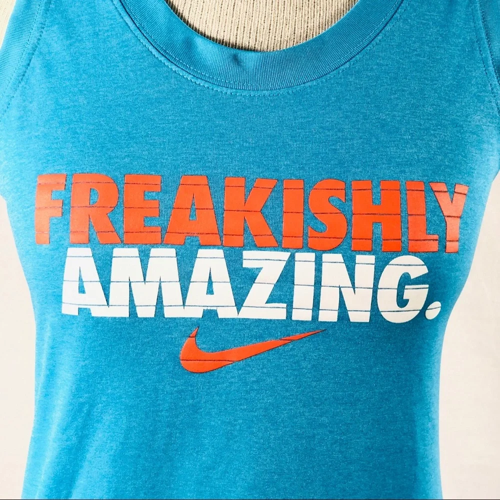 Nike Dri-Fit “ Freakishly Amazing” Tank Top Size Small